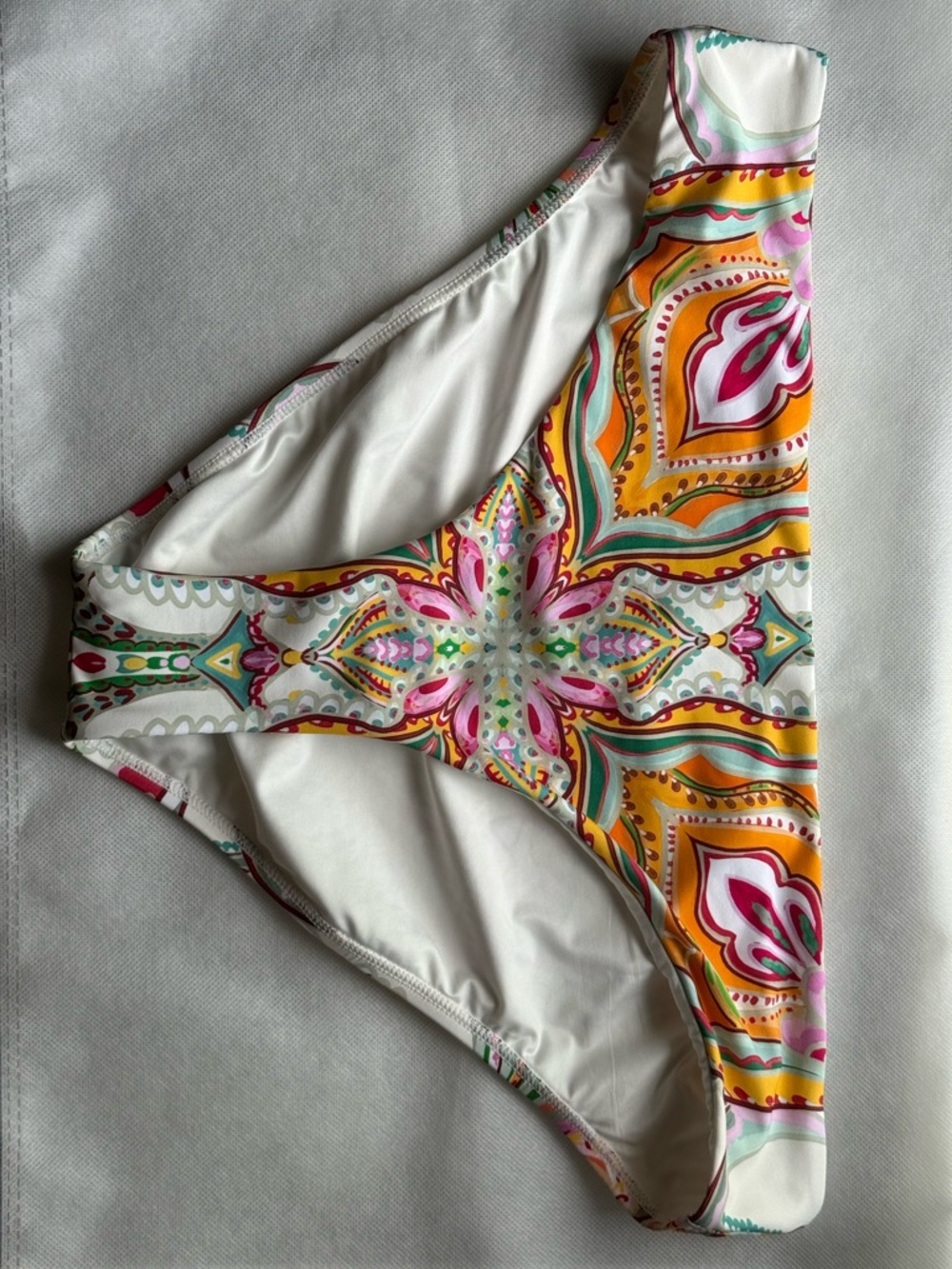 NEW Antonio Melani Paisley Swim Bottoms XL